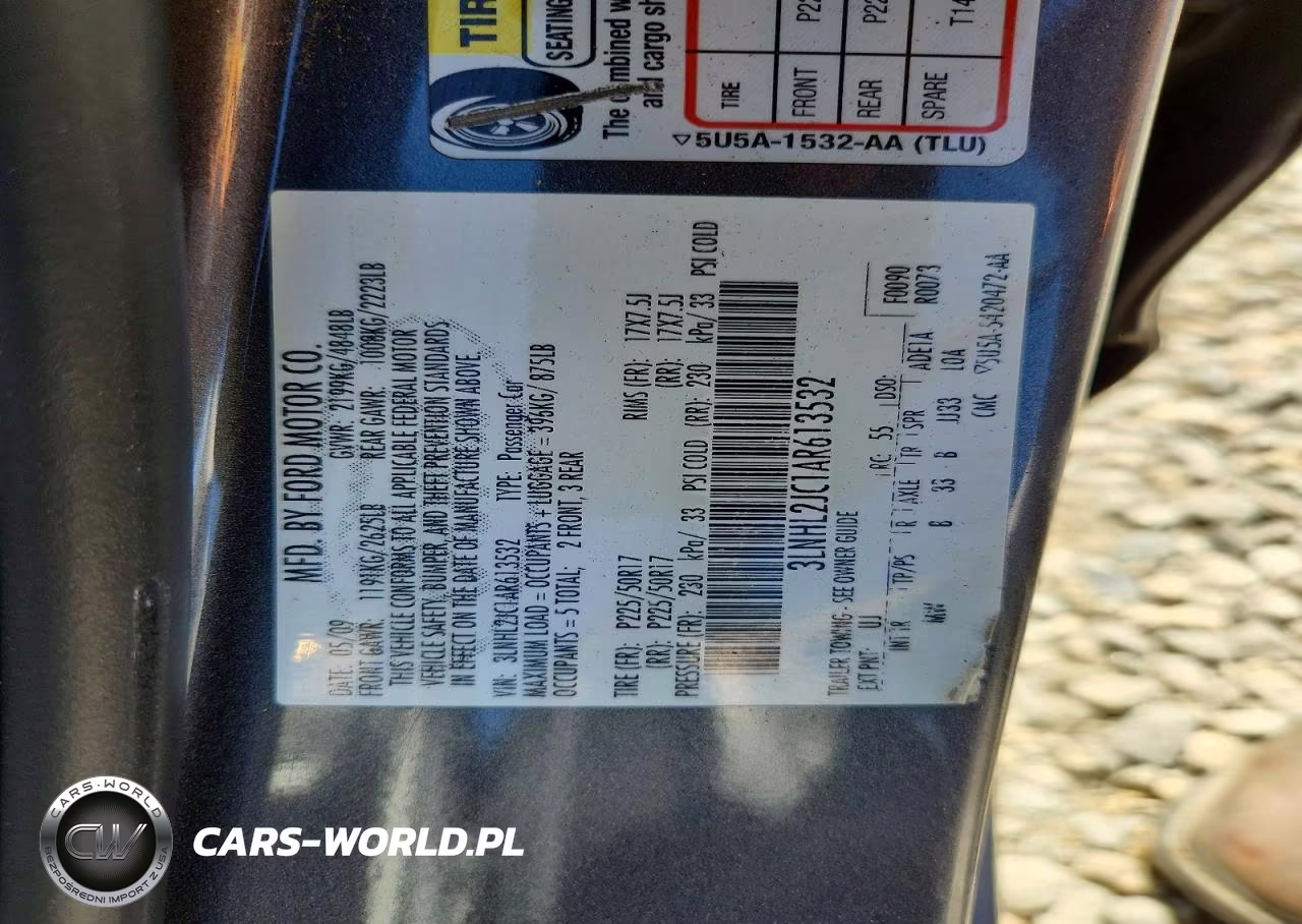 2010 Lincoln Mkz VIN:3LNHL2JC1AR613532 - 12