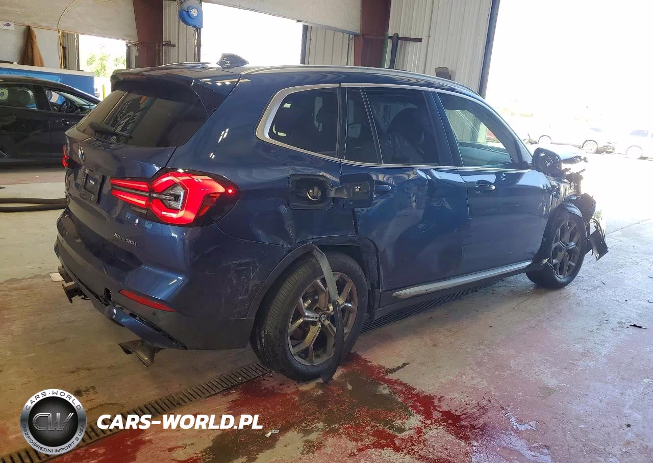 2022 BMW X3 xDrive30I VIN:5UX53DP05N9M40050 - 3