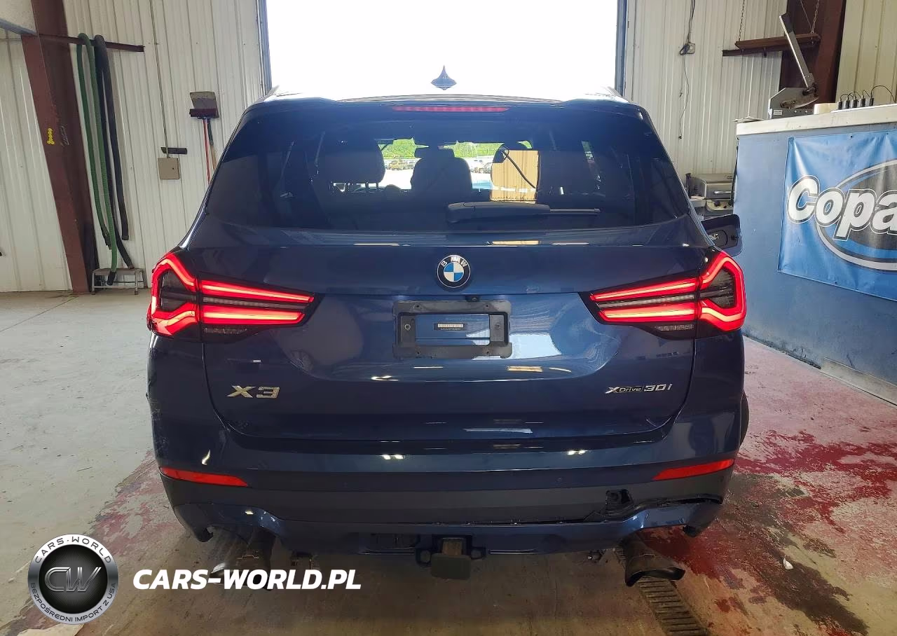 2022 BMW X3 xDrive30I VIN:5UX53DP05N9M40050 - 6
