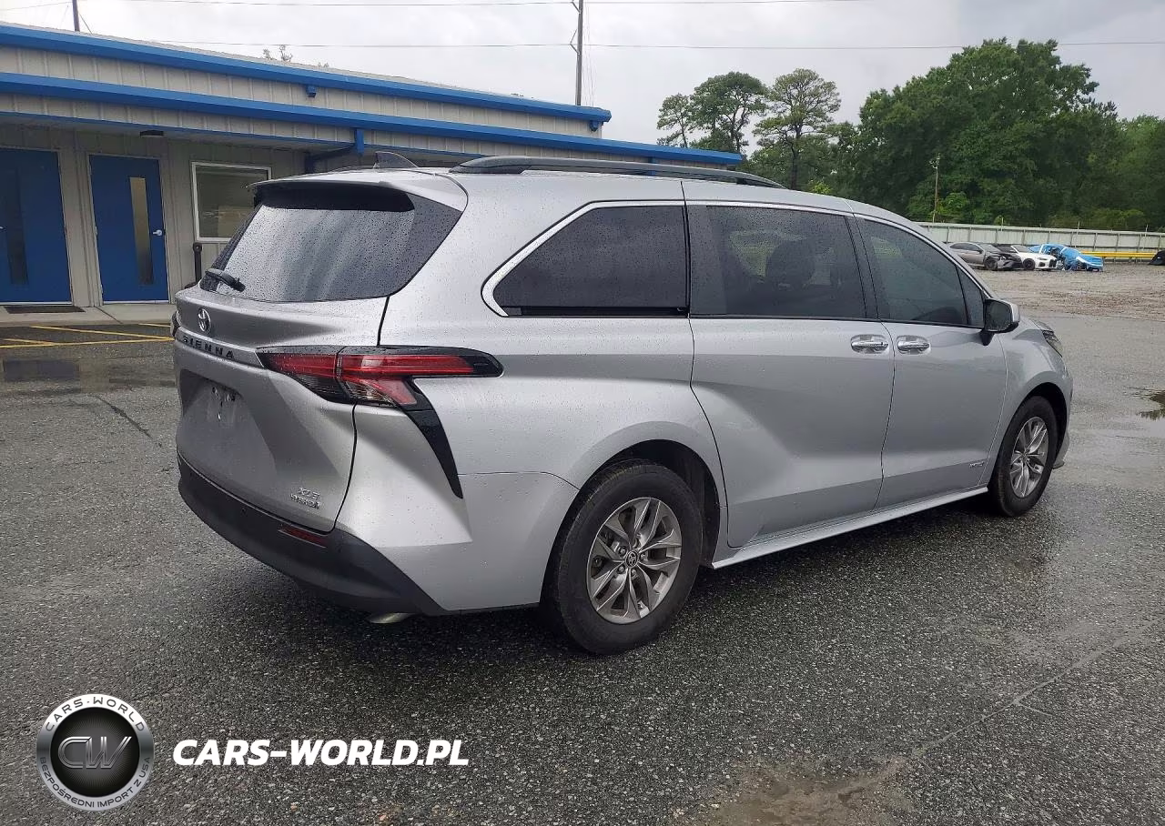 2021 Toyota Sienna Xle VIN:5TDYRKEC7MS056172 - 3