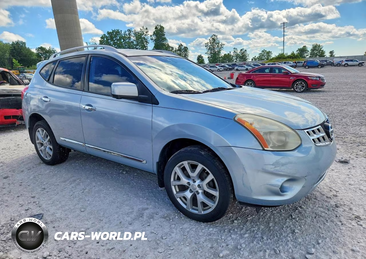 2013 Nissan Rogue S VIN:JN8AS5MV4DW124541 - 4