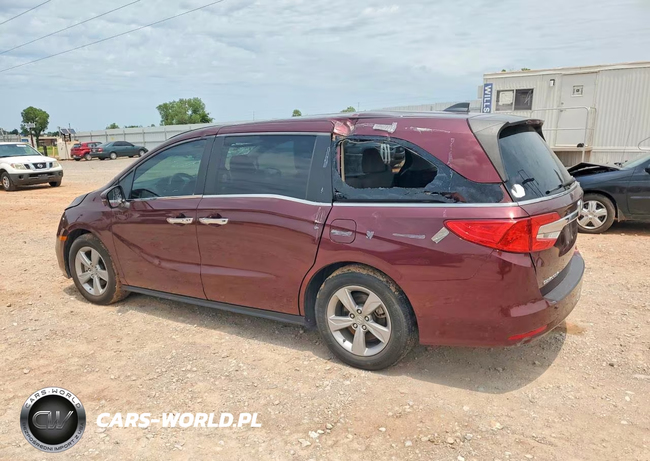2018 Honda Odyssey Ex VIN:5FNRL6H58JB097274 - 2