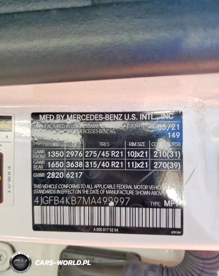 2021 Mercedes-Benz Gle 350 4Matic VIN:4JGFB4KB7MA499997 - 13