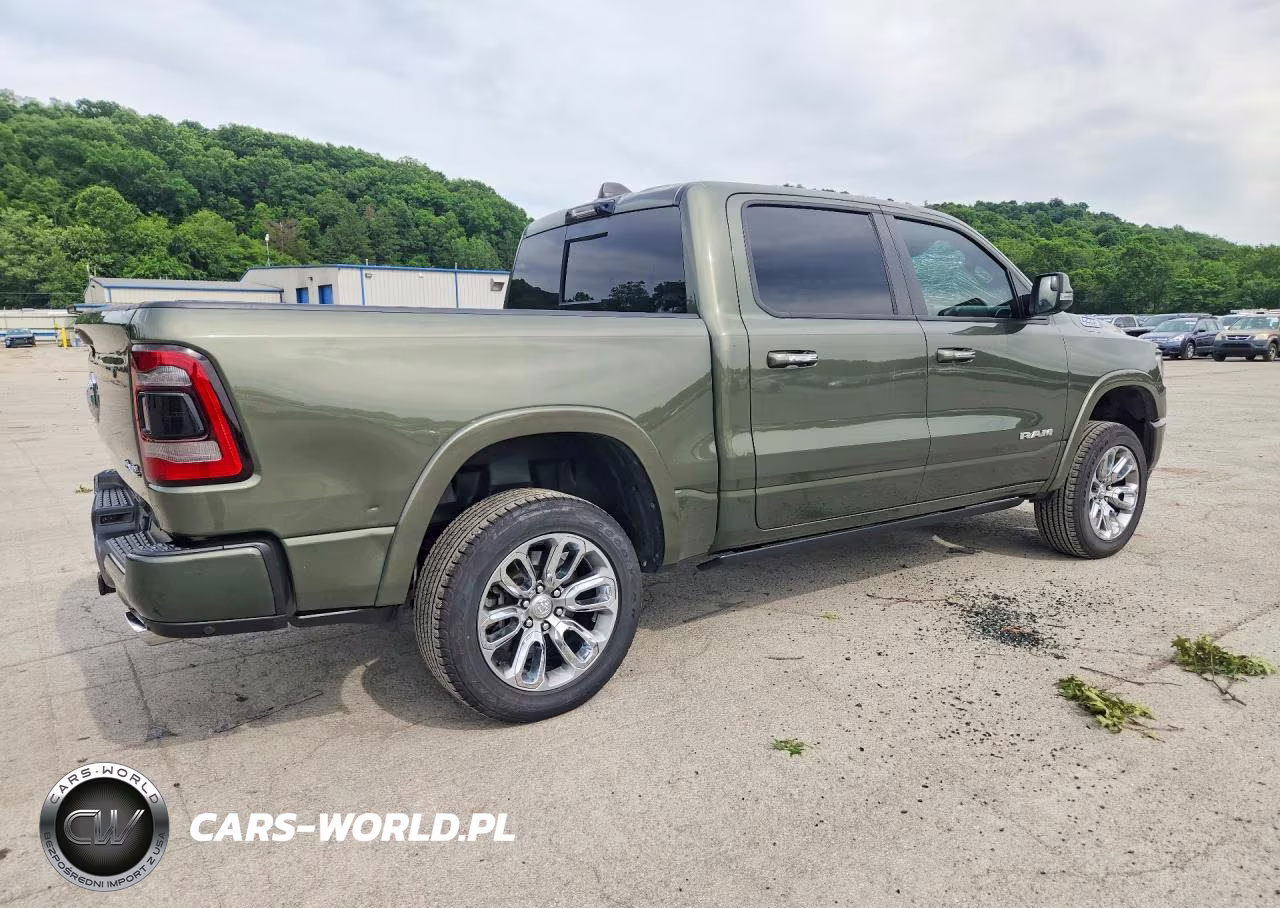 2021 Ram 1500 Laramie VIN:1C6SRFJM8MN611638 - 3