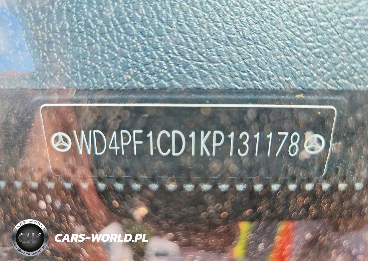 2019 Mercedes-Benz Sprinter 2500 VIN:WD4PF1CD1KP131178 - 13