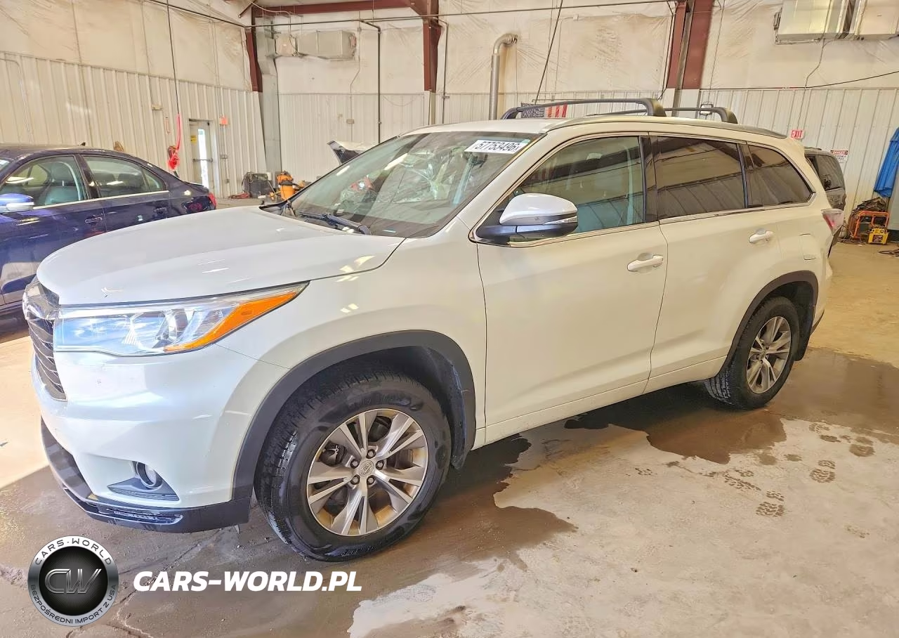 2015 Toyota Highlander Xle – zdjęcie 1 z 13