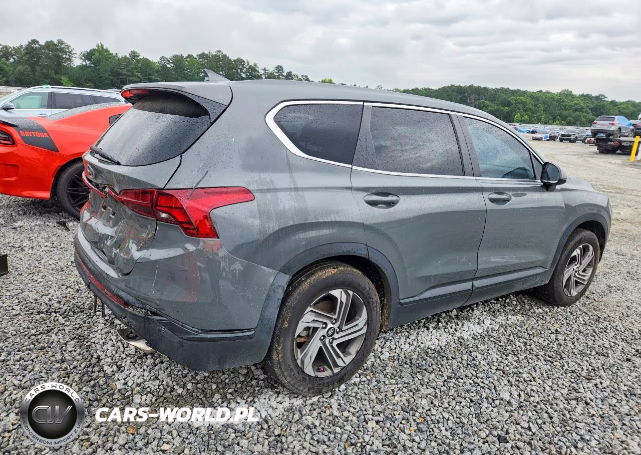 2021 Hyundai Santa Fe Se VIN:5NMS14AJ1MH326965 - 3