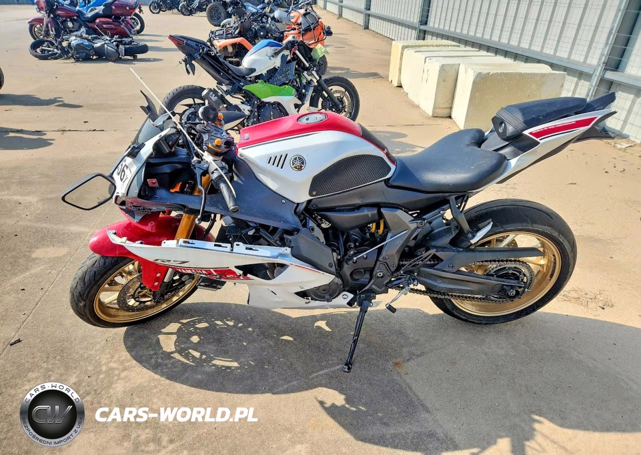 2022 Yamaha Yzfr7 VIN:JYARM38E8NA002931 - 3
