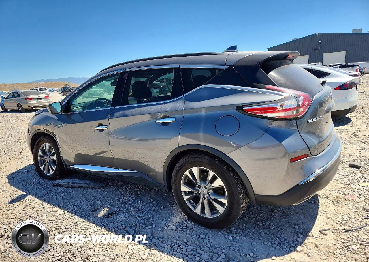 2018 Nissan Murano Sv VIN:5N1AZ2MH5JN153110 - 2
