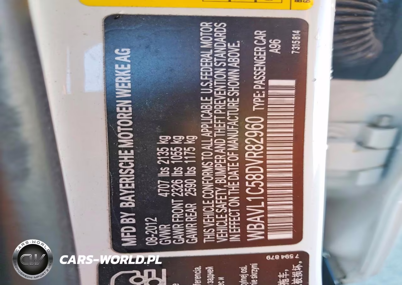 2013 BMW X1 xDrive28I VIN:WBAVL1C58DVR82960 - 13