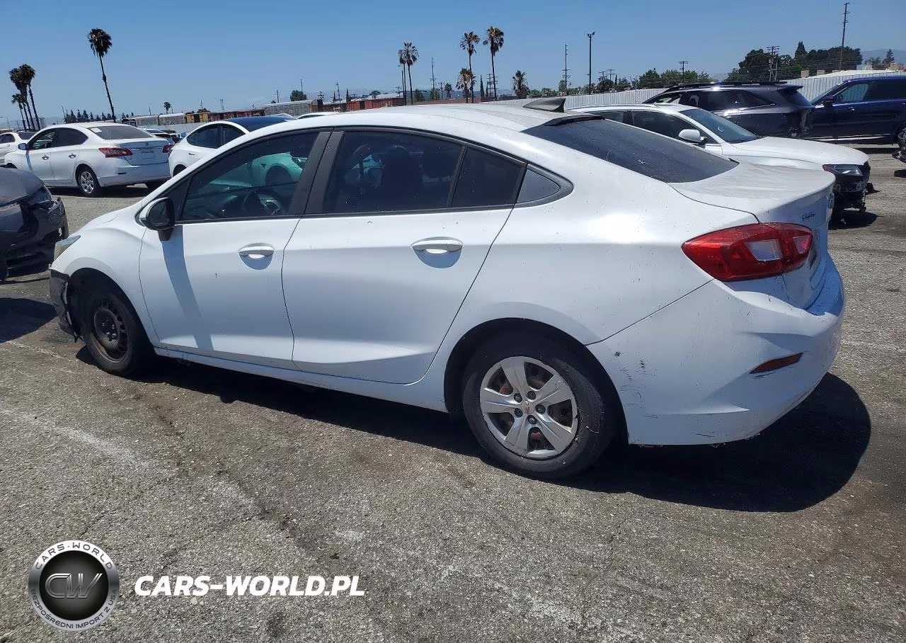 2017 Chevrolet Cruze Ls VIN:1G1BC5SM8H7128852 - 2