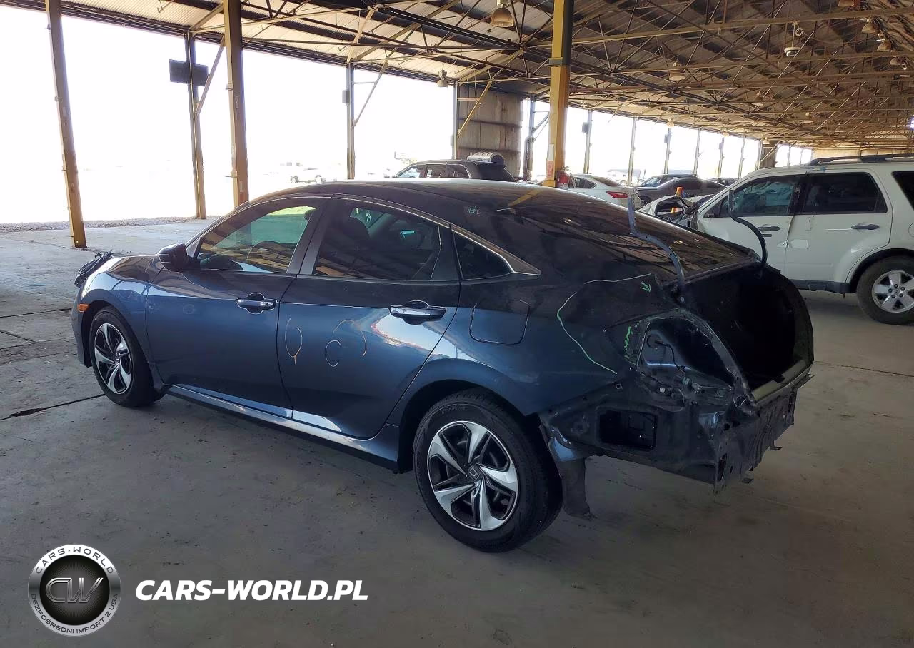 2019 Honda Civic Lx VIN:19XFC2F69KE043223 - 2