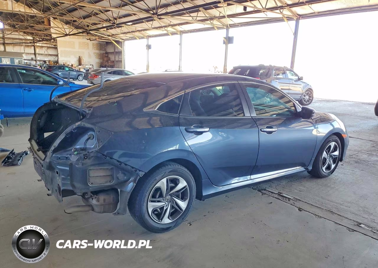 2019 Honda Civic Lx VIN:19XFC2F69KE043223 - 3