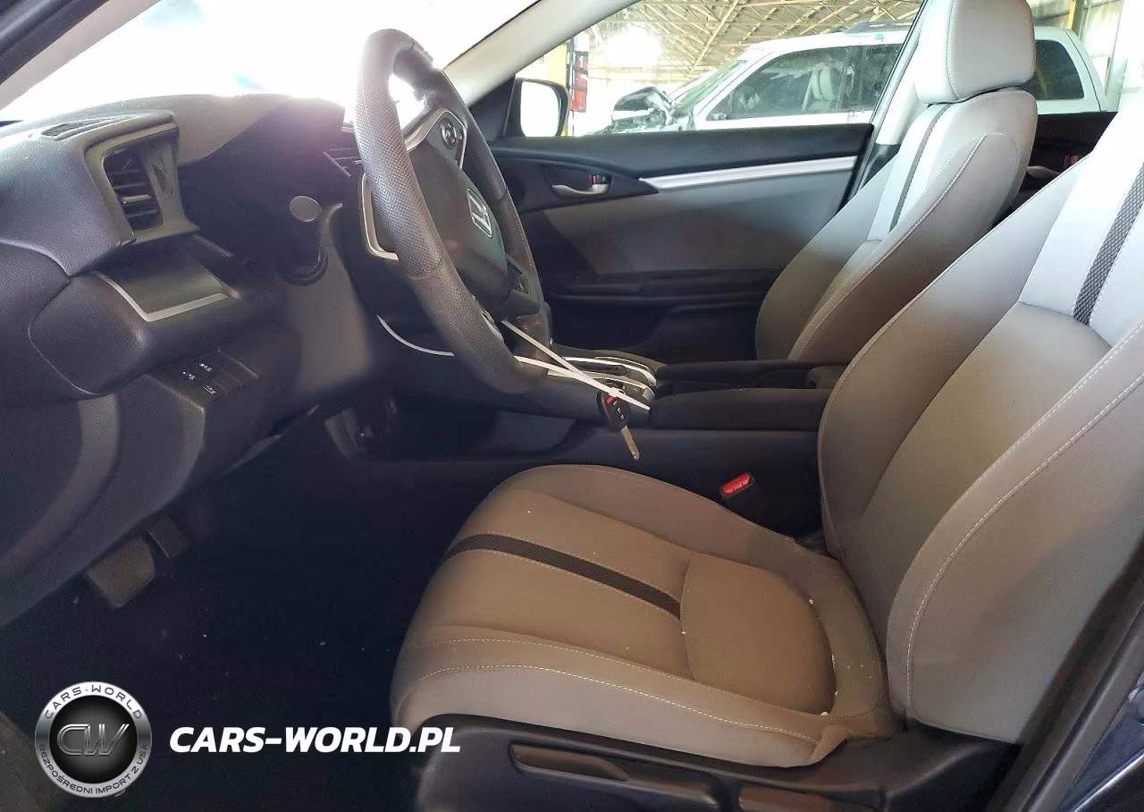 2019 Honda Civic Lx VIN:19XFC2F69KE043223 - 7