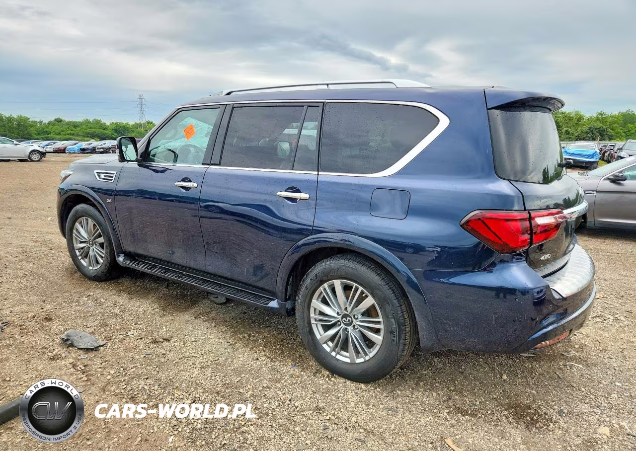 2020 Infiniti Qx80 Luxe VIN:JN8AZ2NE0L9255407 - 2