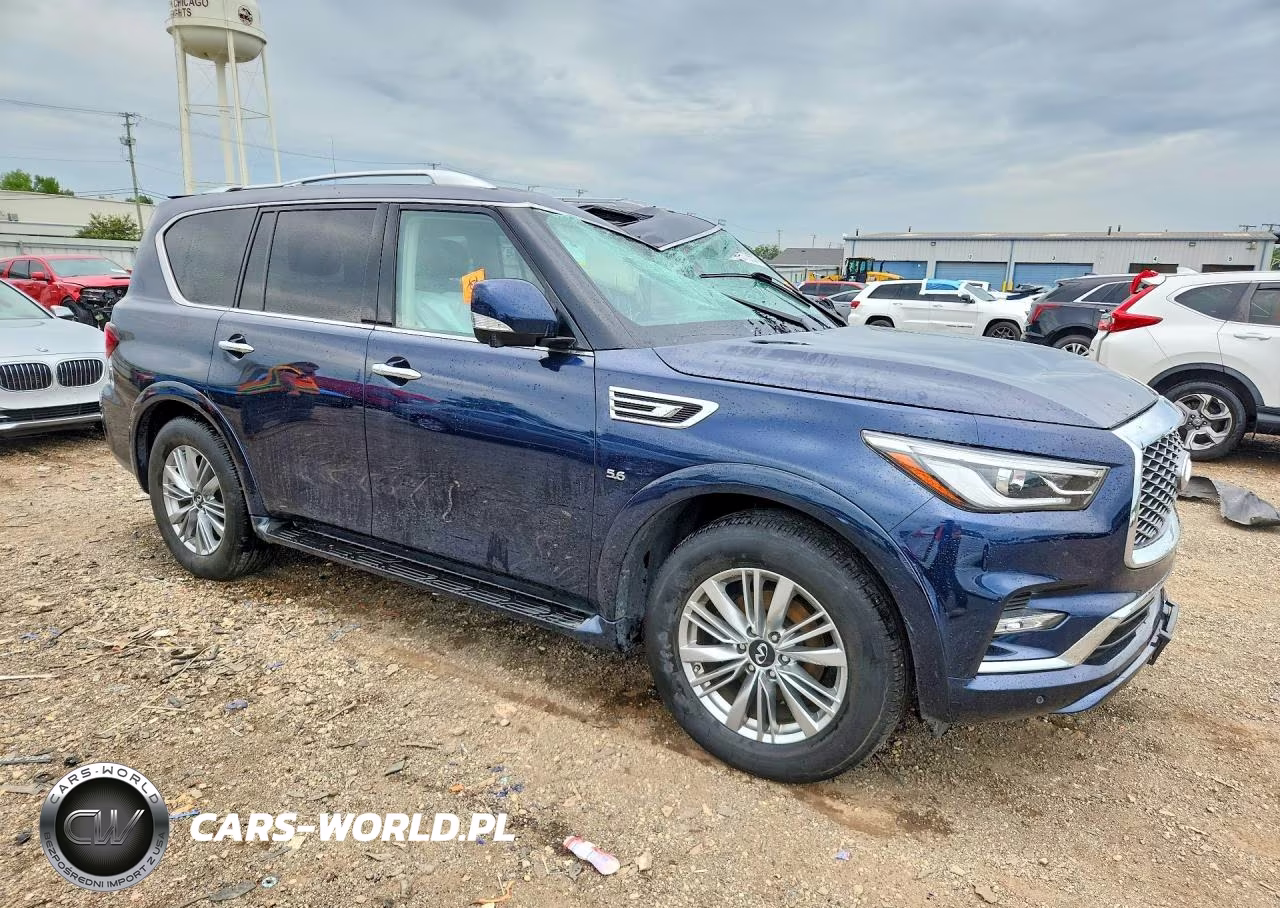 2020 Infiniti Qx80 Luxe VIN:JN8AZ2NE0L9255407 - 4