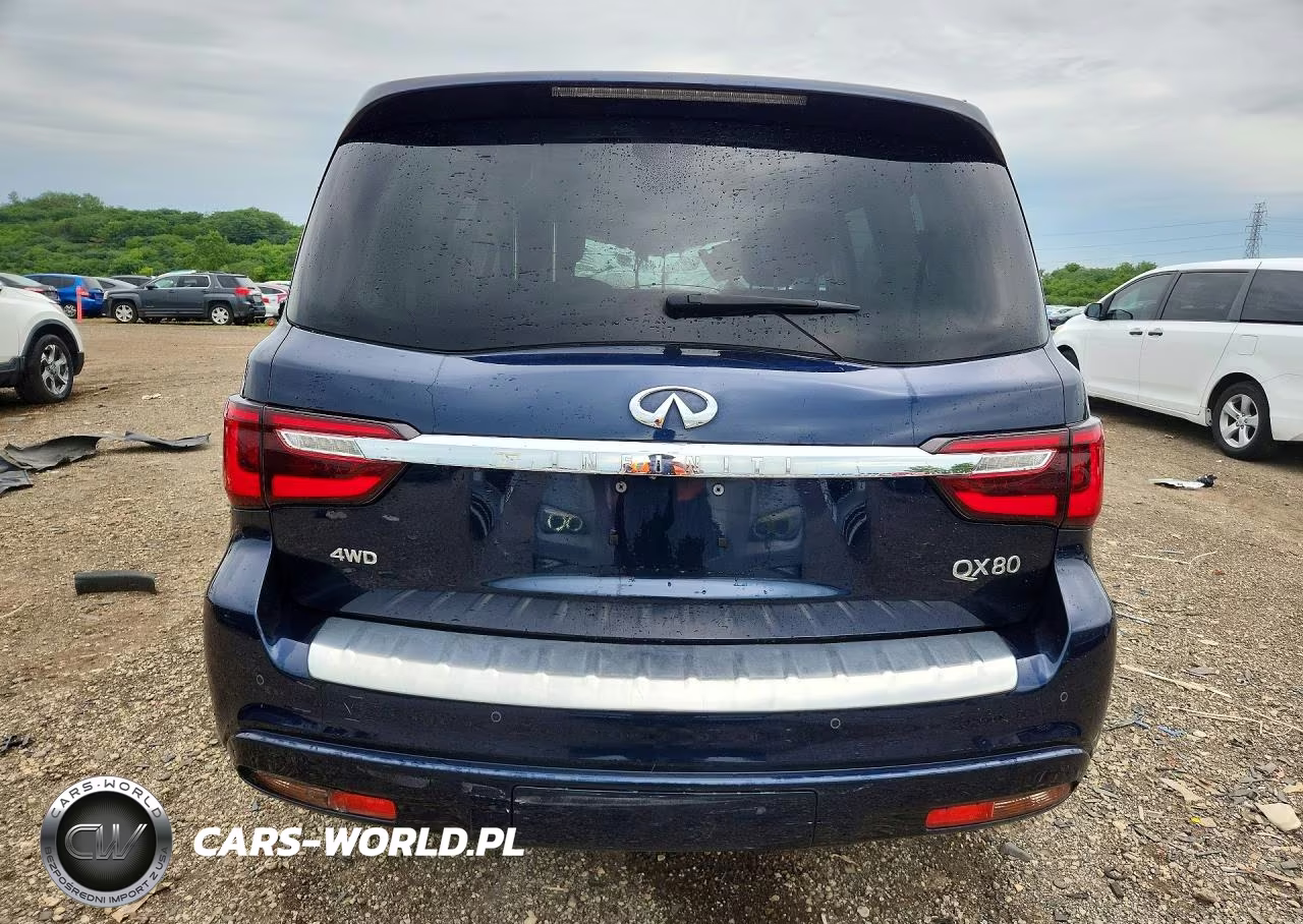 2020 Infiniti Qx80 Luxe VIN:JN8AZ2NE0L9255407 - 6