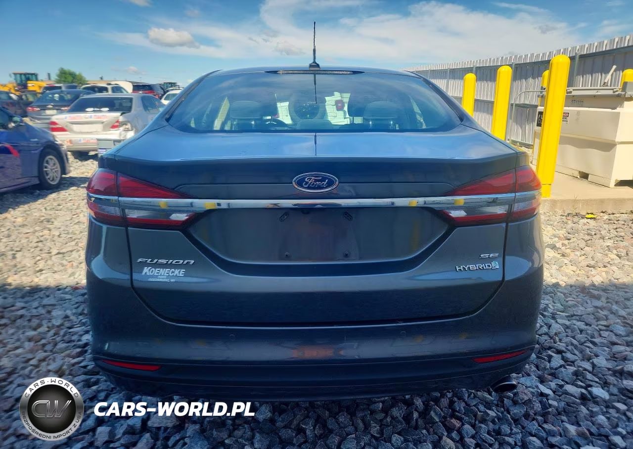 2017 Ford Fusion Se Hybrid VIN:3FA6P0LU7HR325539 - 6