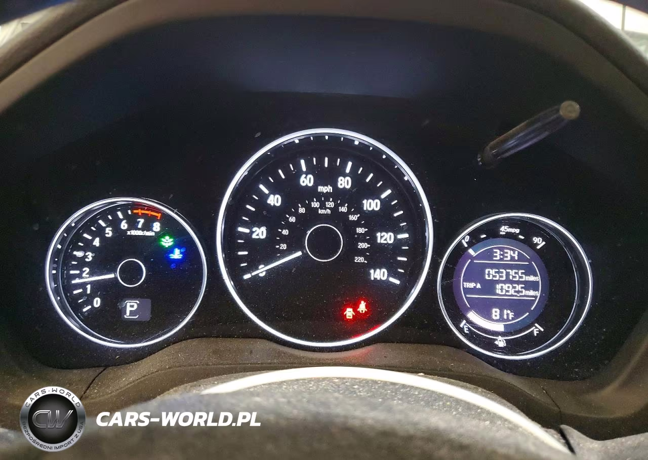 2019 Honda Hr-V Sport VIN:3CZRU6H12KG704348 - 9