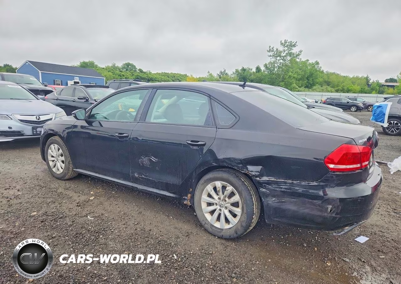 2012 Volkswagen Passat S VIN:1VWAP7A35CC005437 - 2