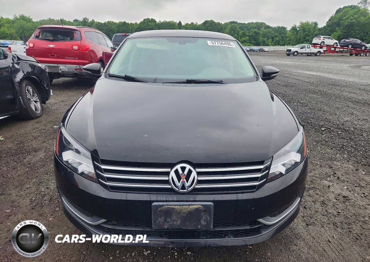 2012 Volkswagen Passat S VIN:1VWAP7A35CC005437 - 5