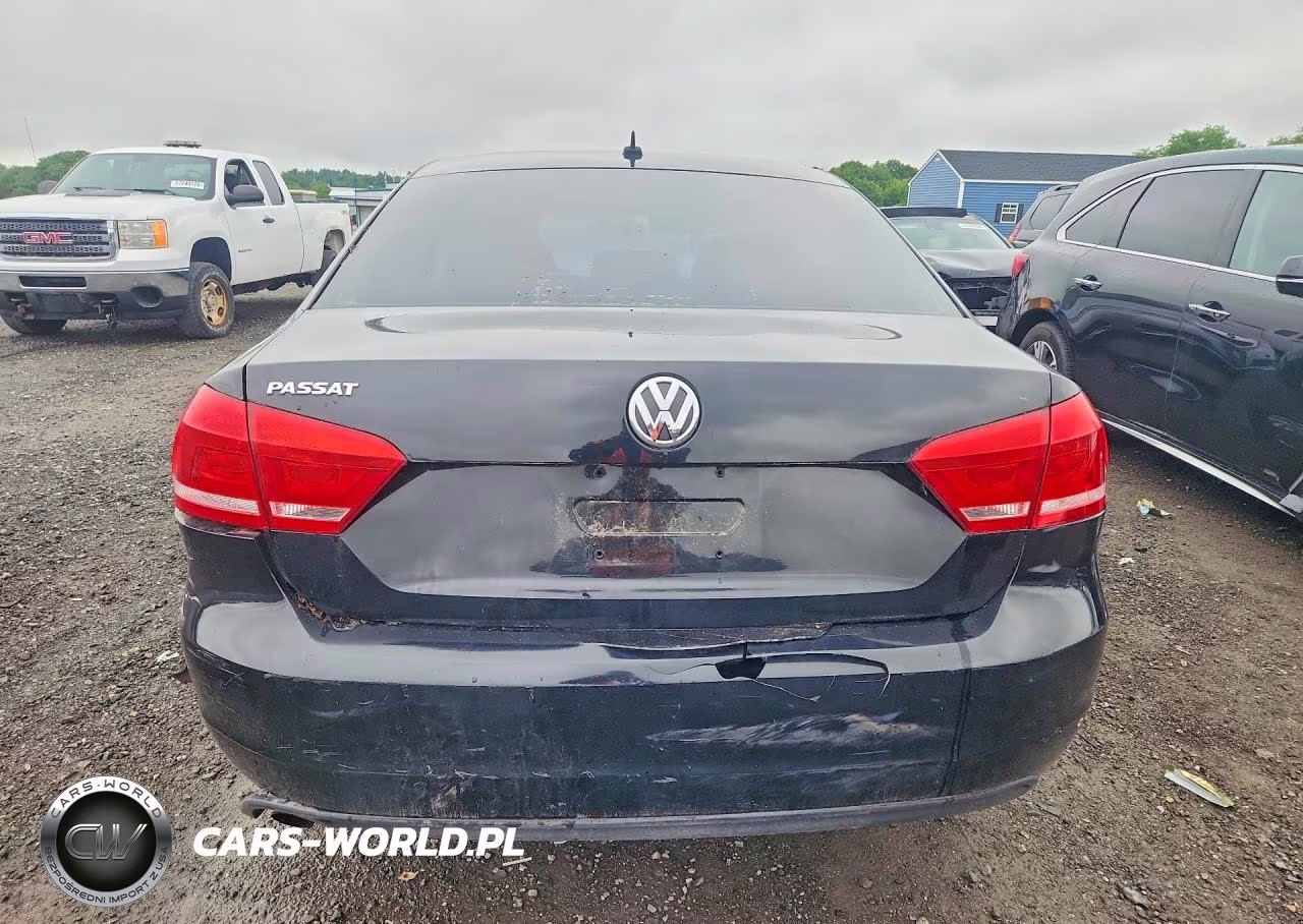 2012 Volkswagen Passat S VIN:1VWAP7A35CC005437 - 6