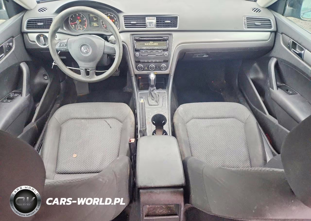 2012 Volkswagen Passat S VIN:1VWAP7A35CC005437 - 8