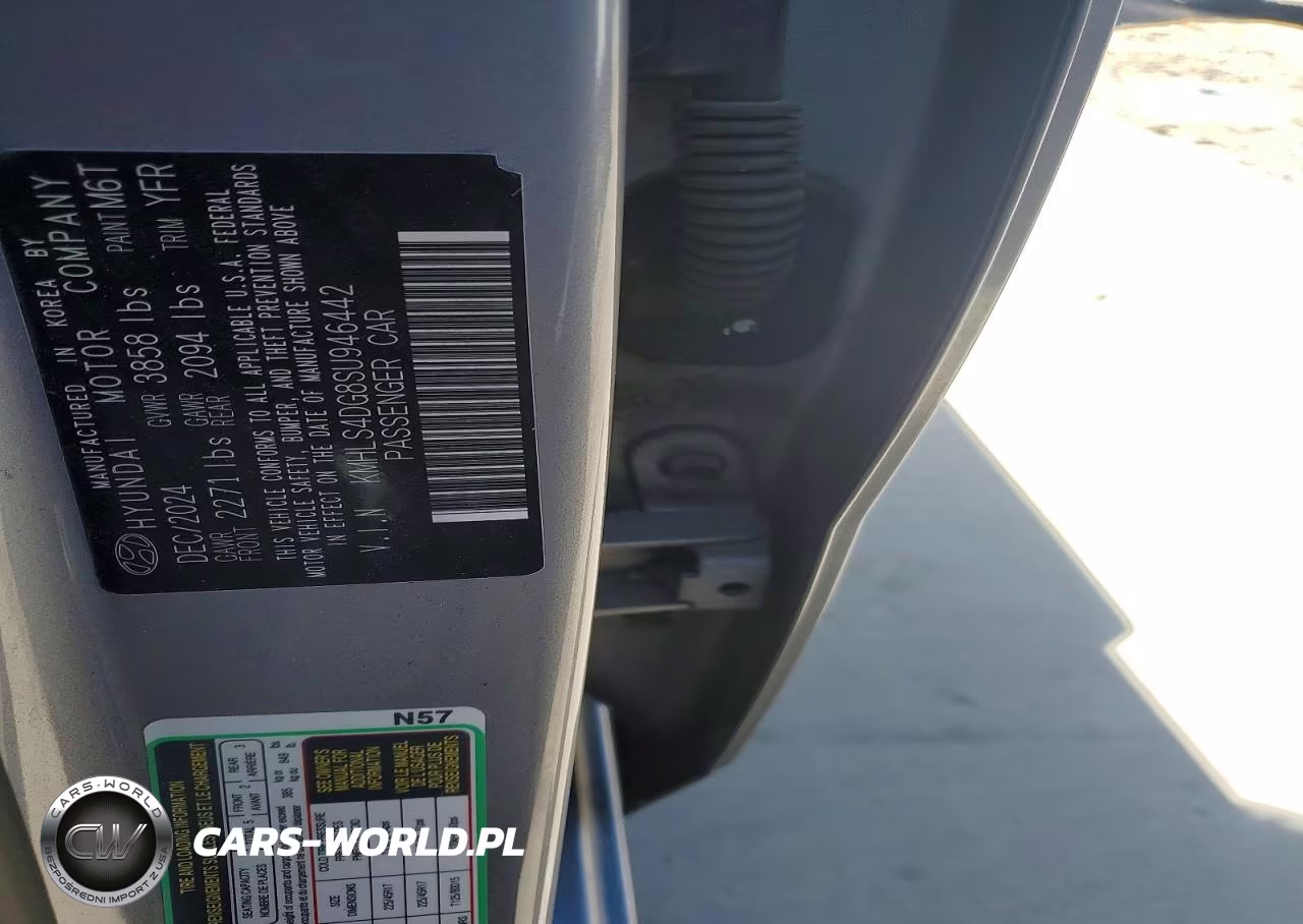 2025 Hyundai Elantra Sel VIN:KMHLS4DG8SU946442 - 12