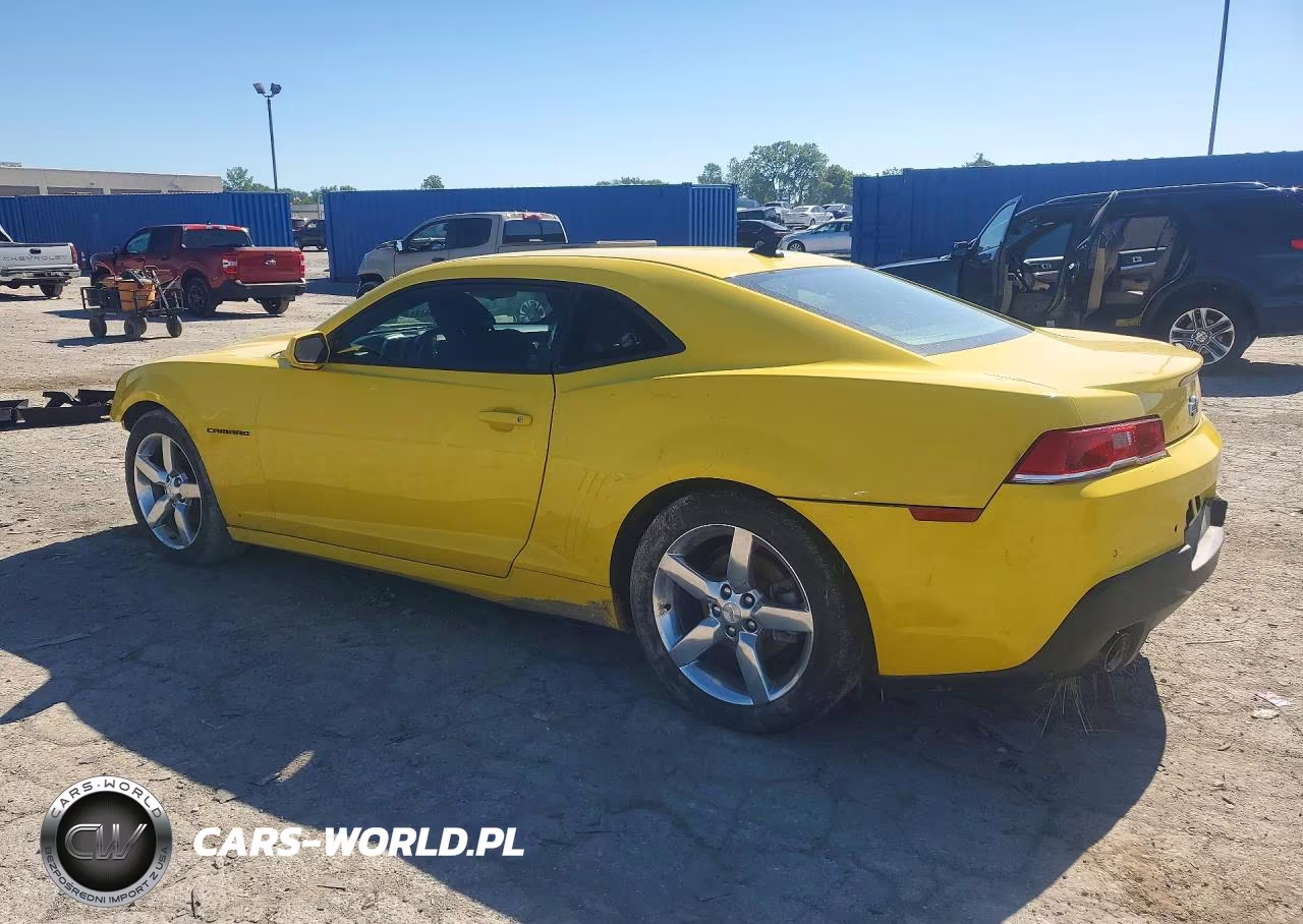 2015 Chevrolet Camaro Lt VIN:2G1FD1E33F9140414 - 2