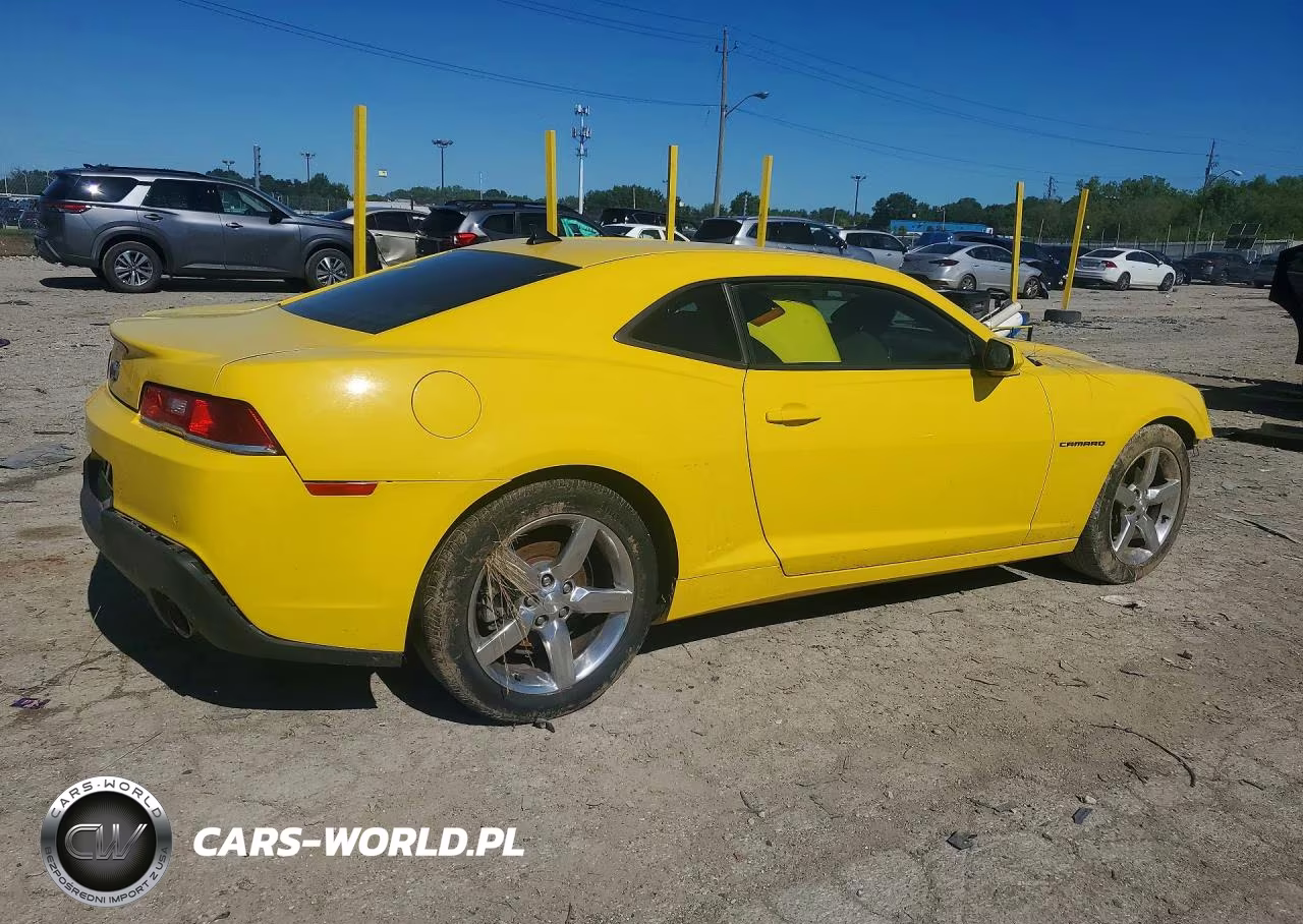 2015 Chevrolet Camaro Lt VIN:2G1FD1E33F9140414 - 3