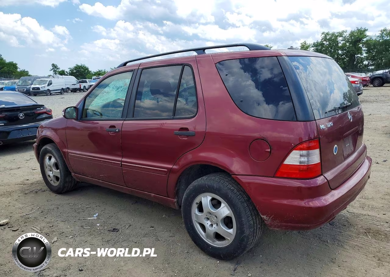 2002 Mercedes-Benz Ml 320 VIN:4JGAB54EX2A314555 - 2