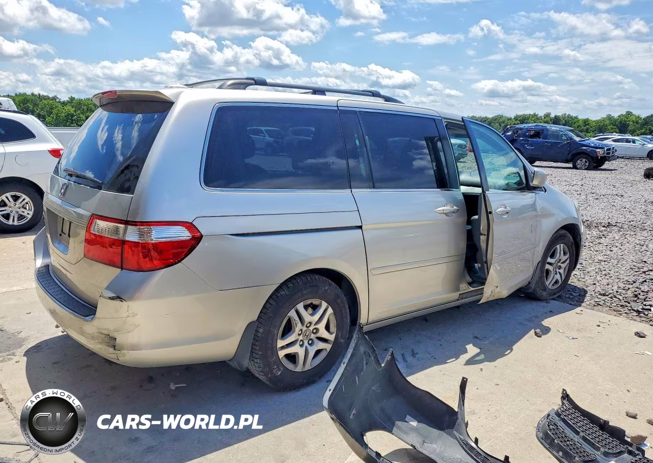 2007 Honda Odyssey Exl VIN:5FNRL38717B142810 - 3