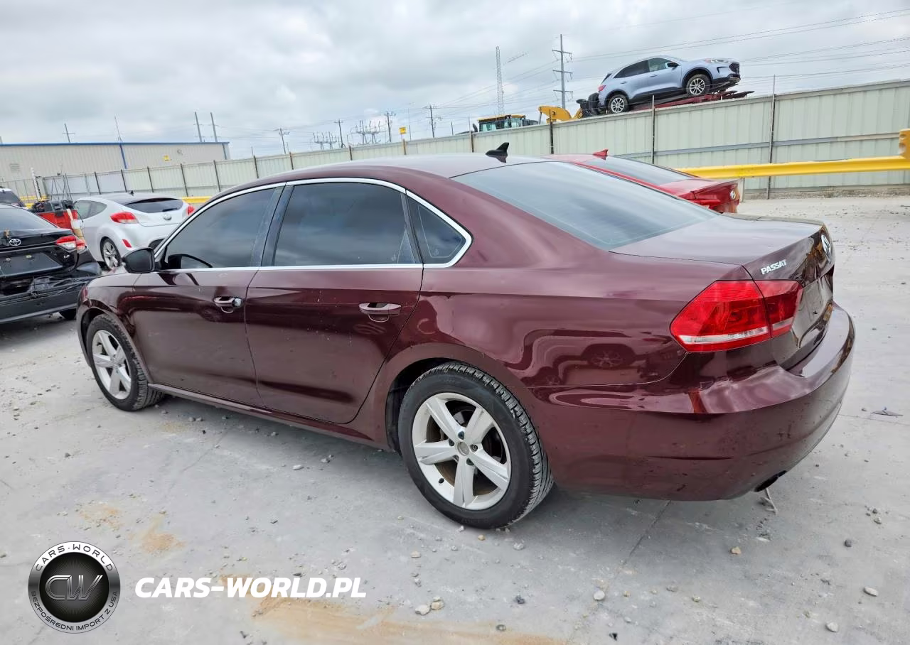 2014 Volkswagen Passat Se VIN:1VWBS7A30EC053367 - 2