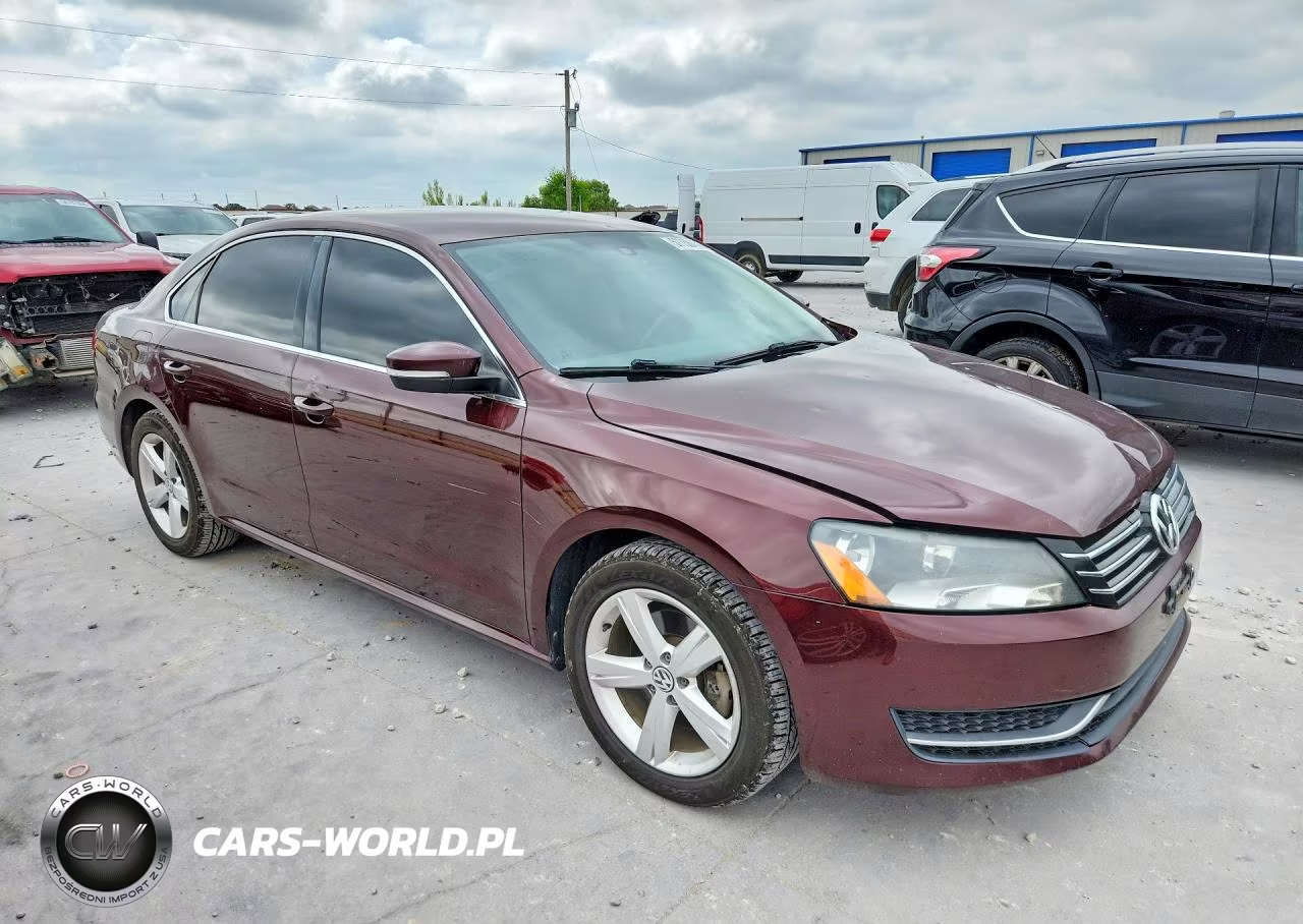 2014 Volkswagen Passat Se VIN:1VWBS7A30EC053367 - 4
