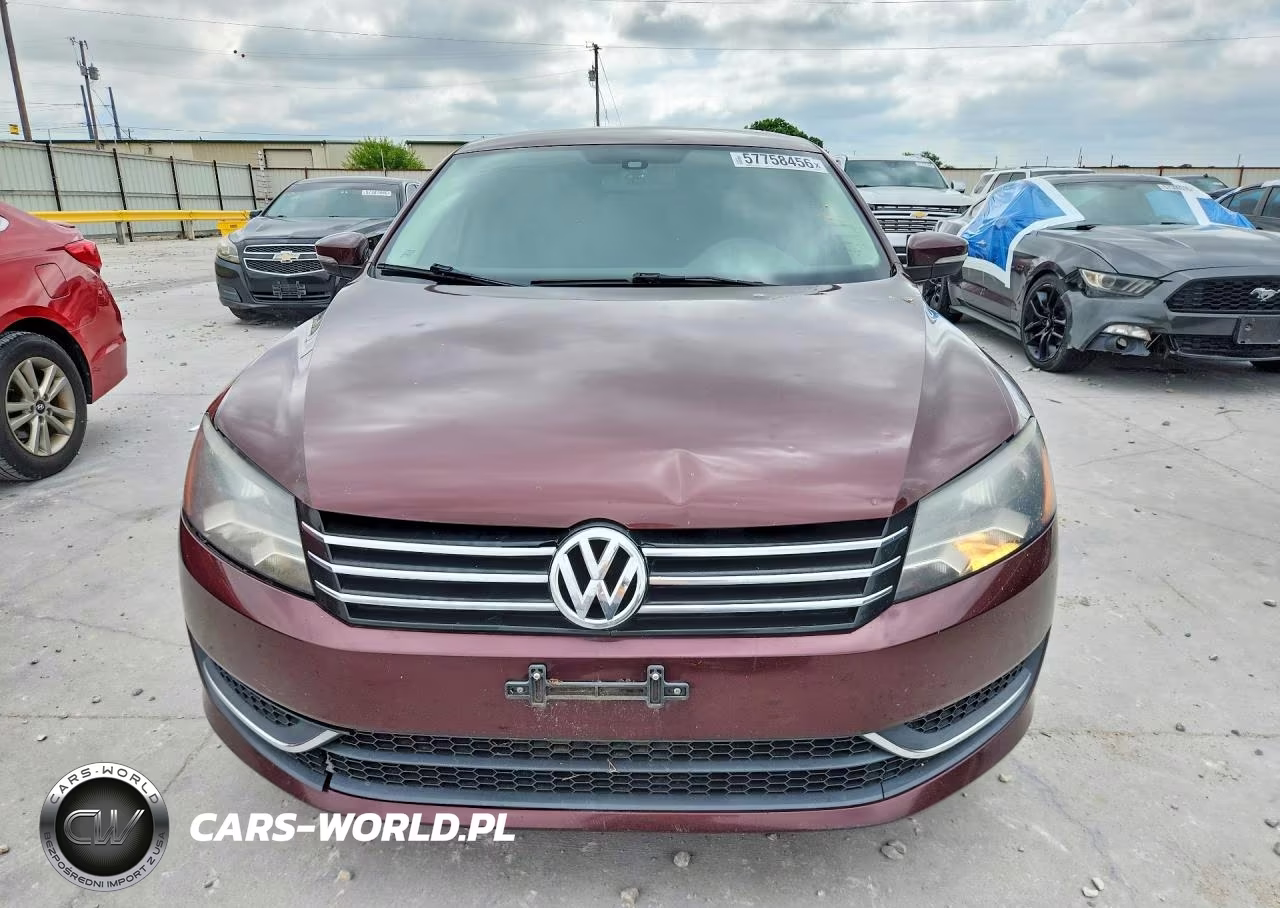 2014 Volkswagen Passat Se VIN:1VWBS7A30EC053367 - 5