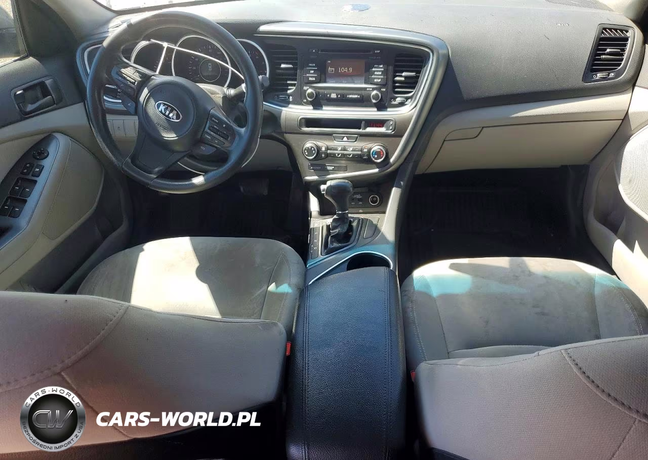 2014 Kia Optima Lx VIN:5XXGM4A75EG335136 - 8