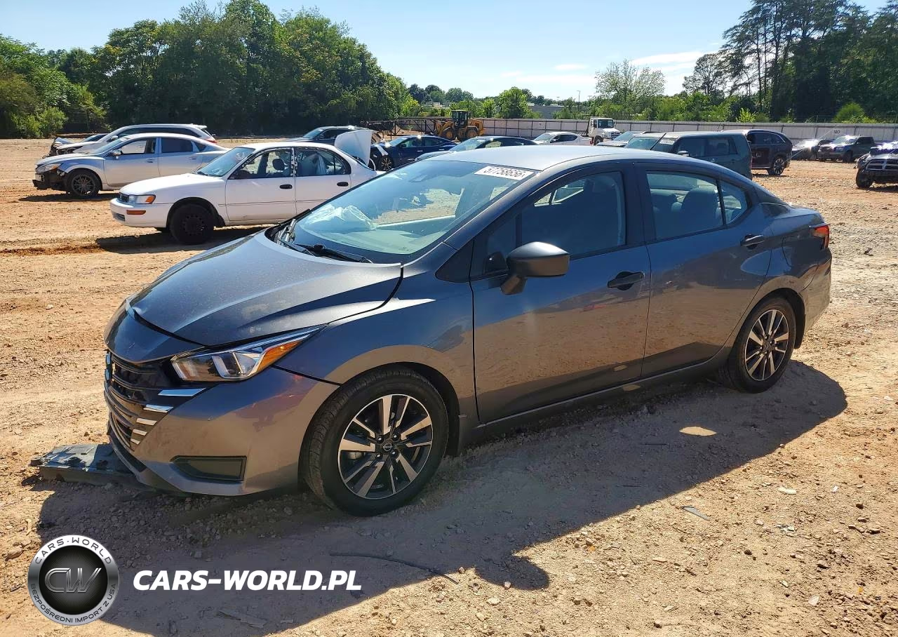 2024 Nissan Versa S VIN:3N1CN8DV0RL872281 - 1