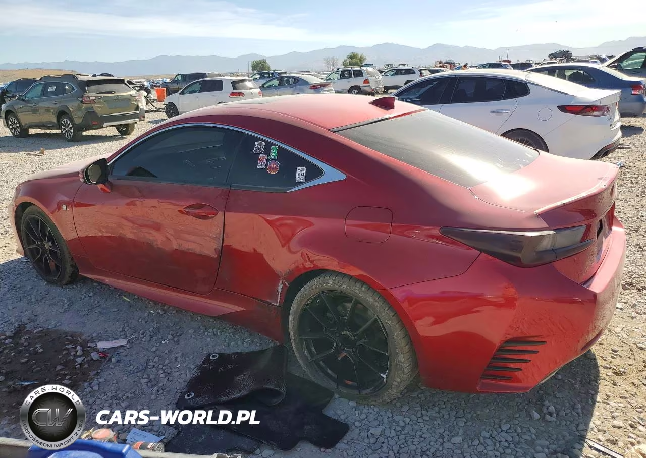 2016 Lexus Rc 200T VIN:JTHHA5BC9G5000367 - 2
