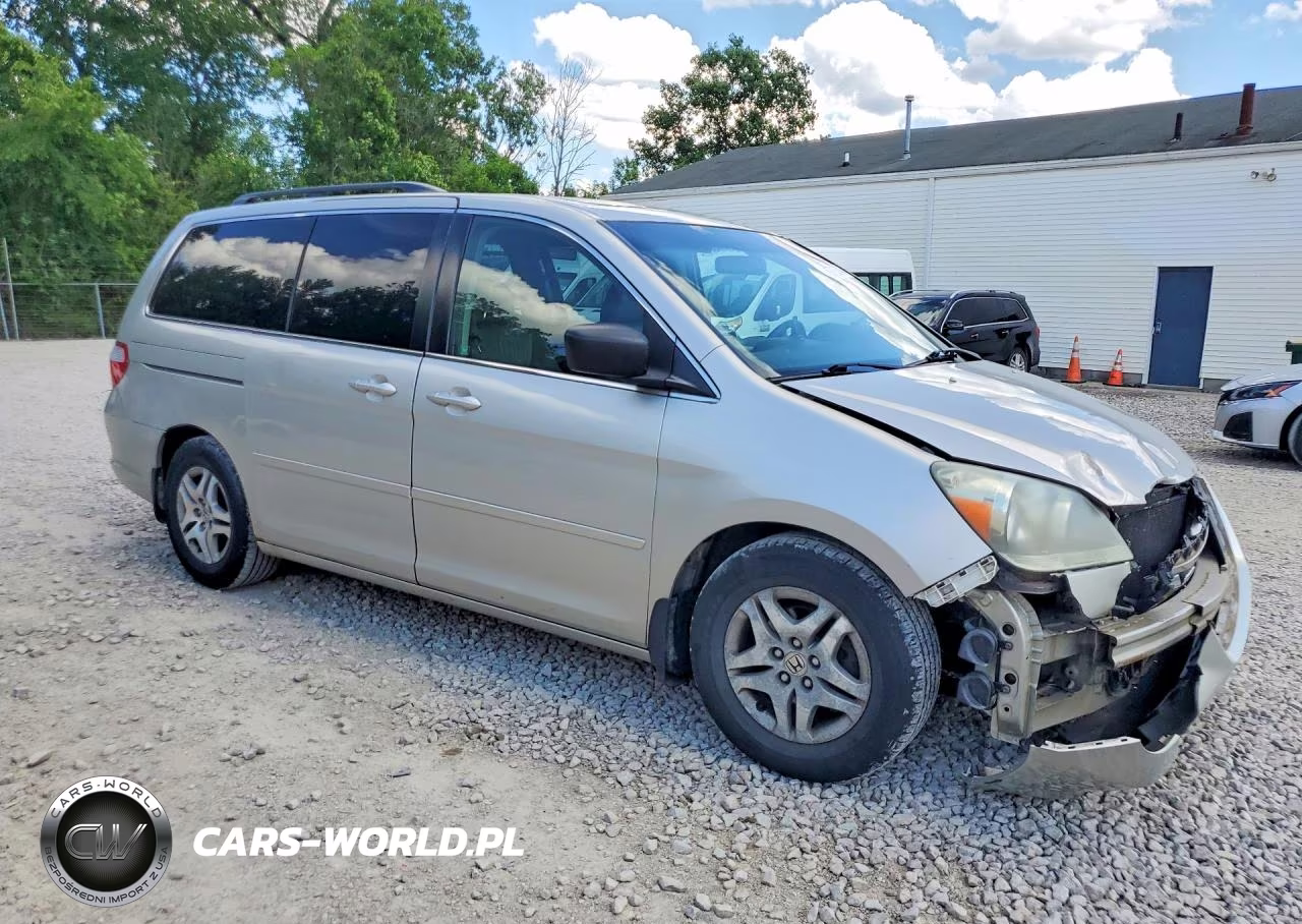2005 Honda Odyssey Exl VIN:5FNRL38755B121262 - 4