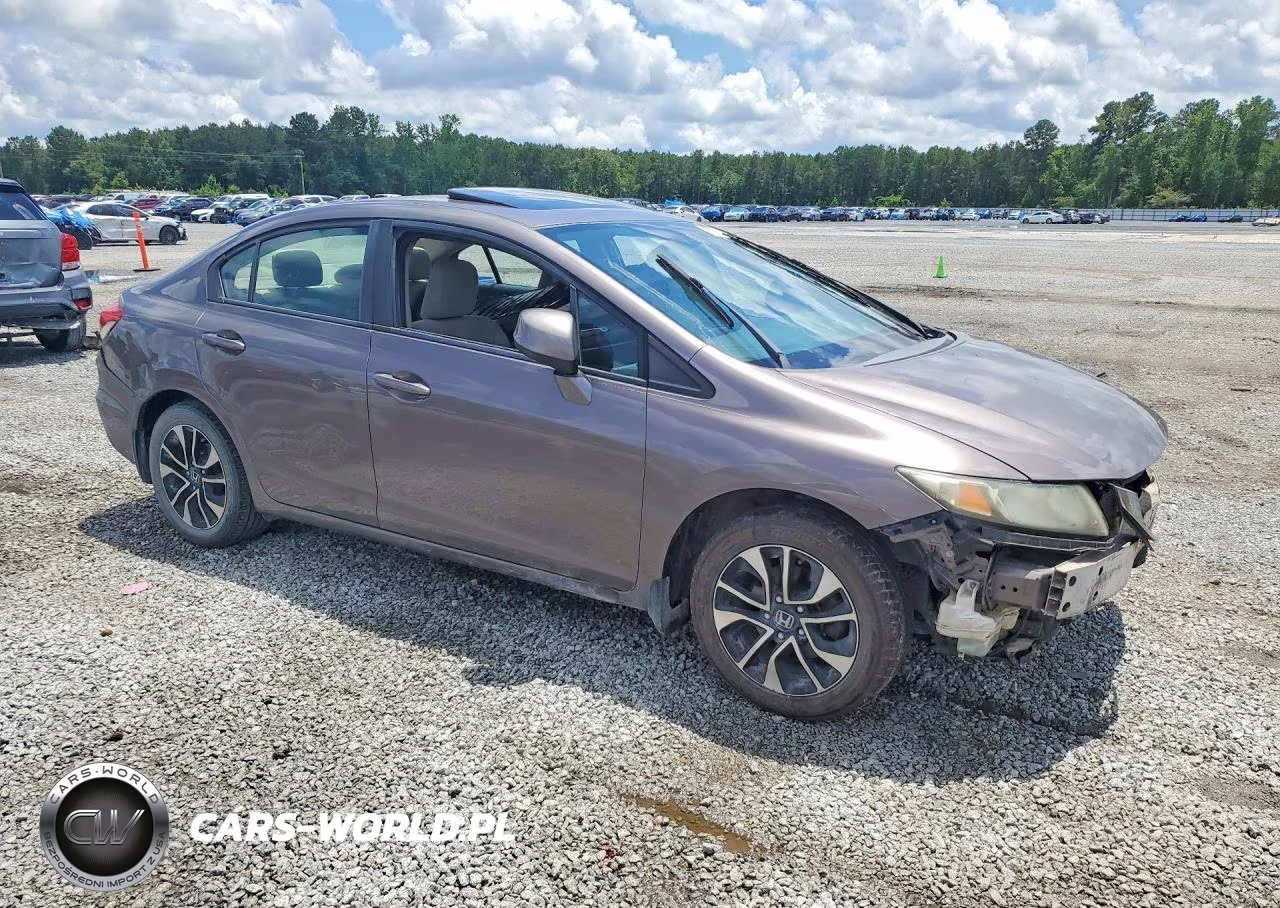 2013 Honda Civic Ex VIN:19XFB2F84DE099044 - 4