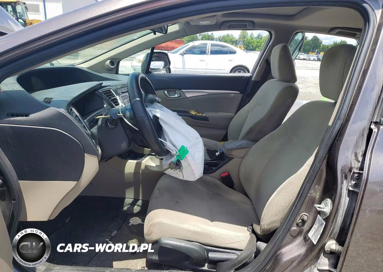 2013 Honda Civic Ex VIN:19XFB2F84DE099044 - 7