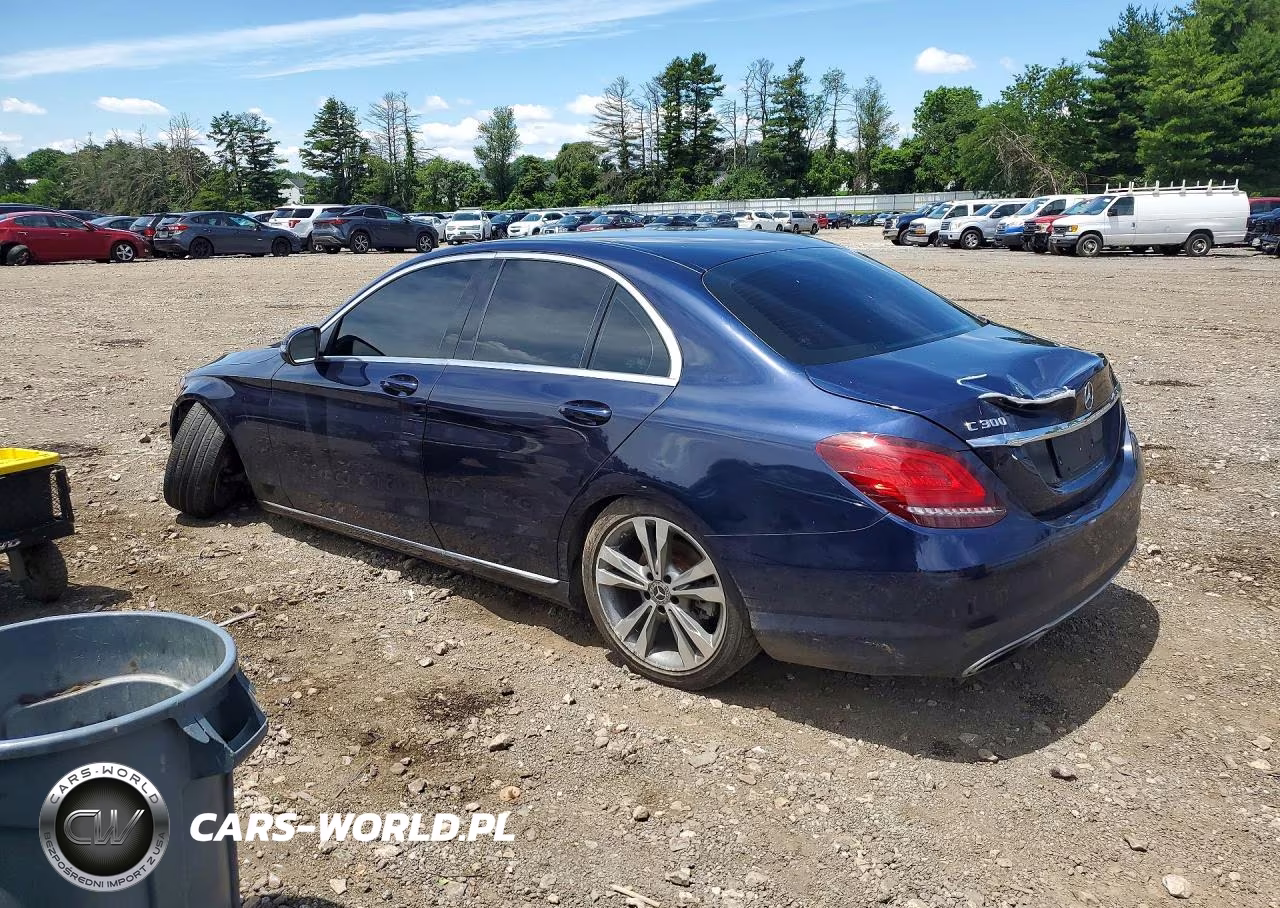 2019 Mercedes-Benz C 300 VIN:55SWF8DB4KU291012 - 2