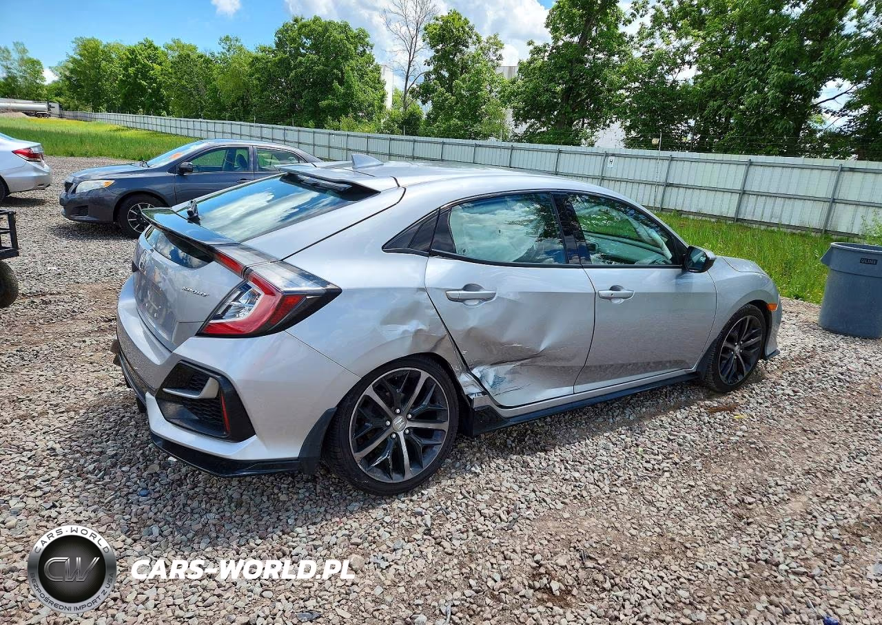 2020 Honda Civic Sport VIN:SHHFK7H40LU409995 - 3