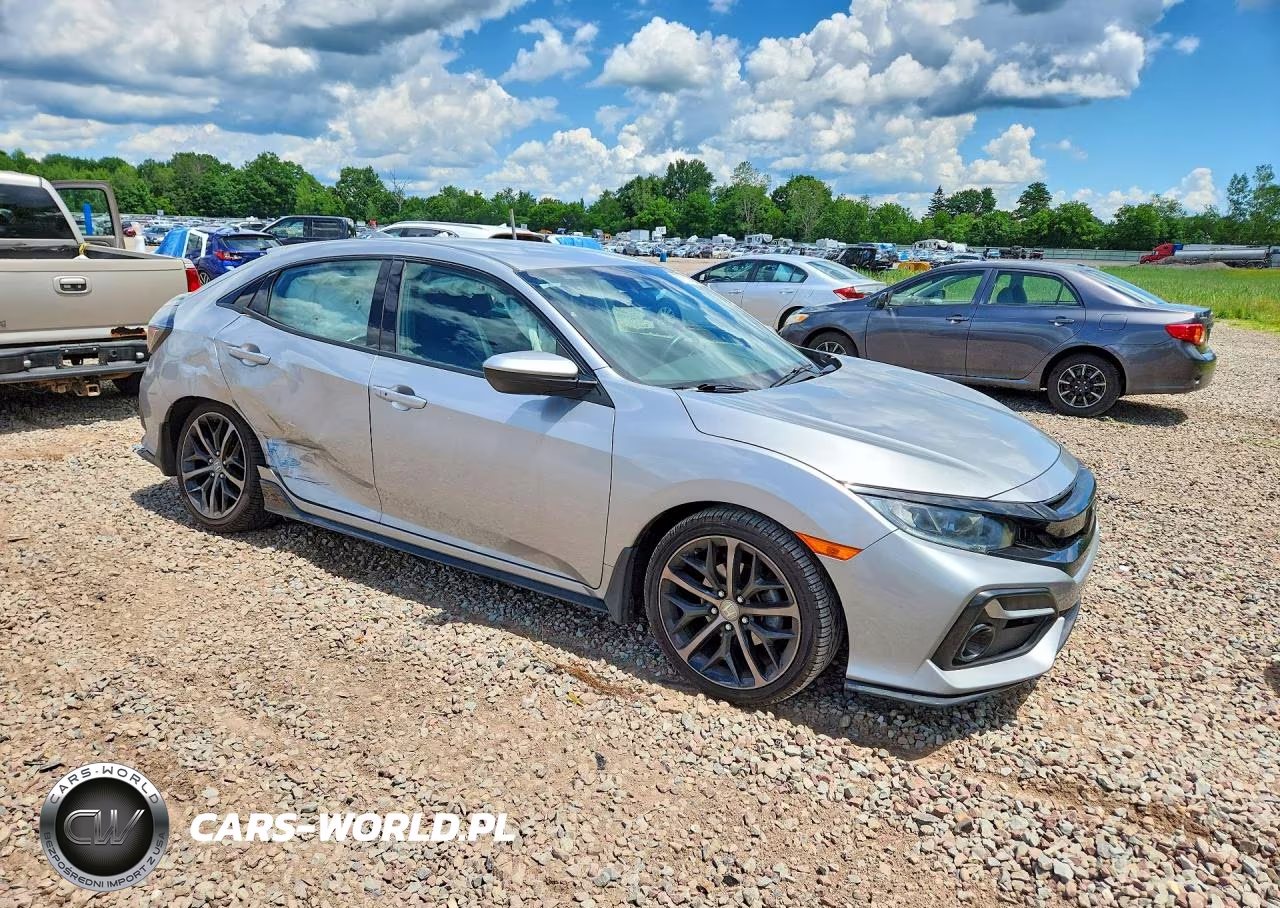 2020 Honda Civic Sport VIN:SHHFK7H40LU409995 - 4