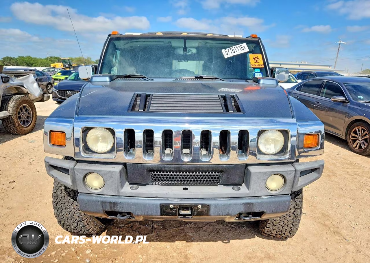 2005 Hummer H2 VIN:5GRGN23U55H122483 - 5