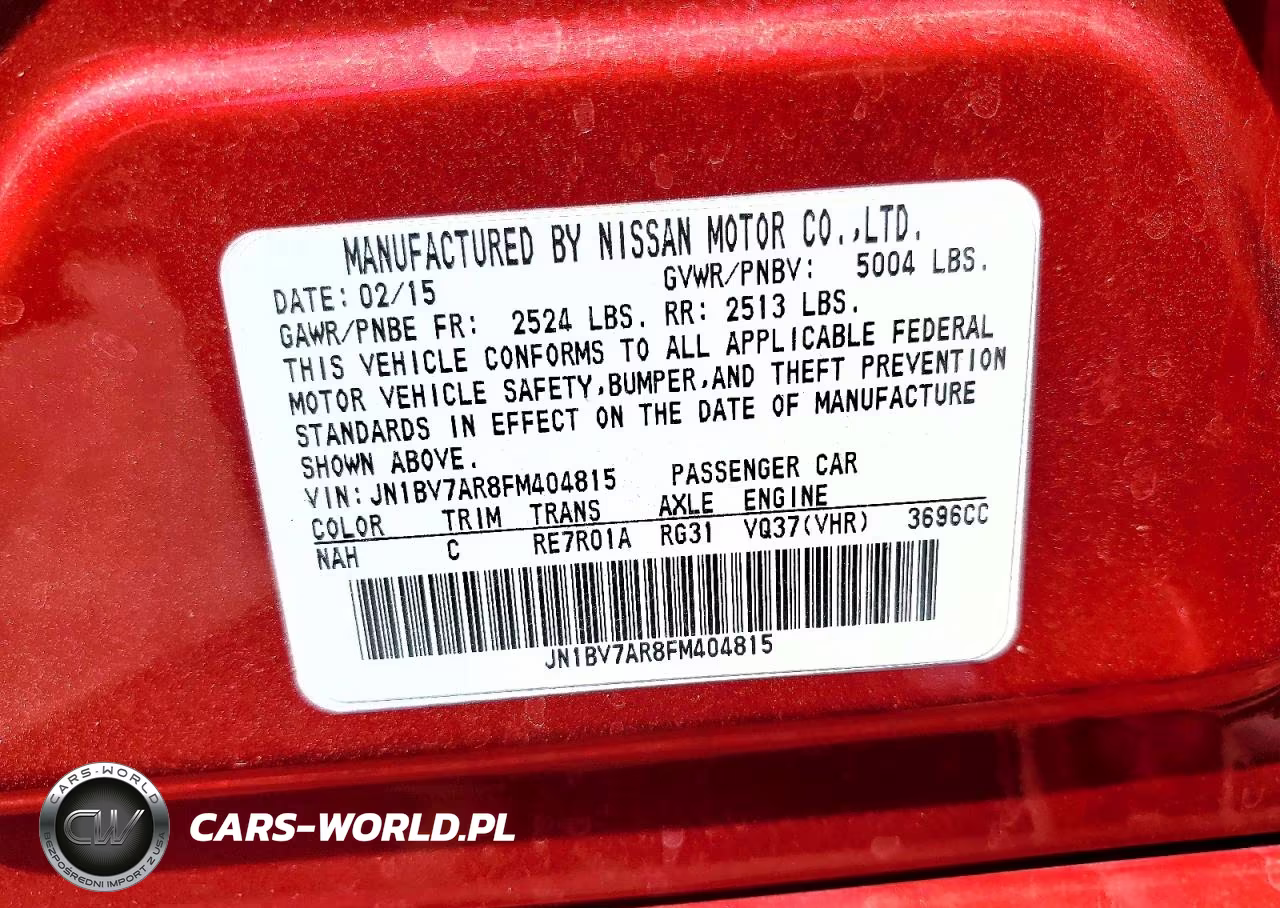 2015 Infiniti Q50 Premium VIN:JN1BV7AR8FM404815 - 13