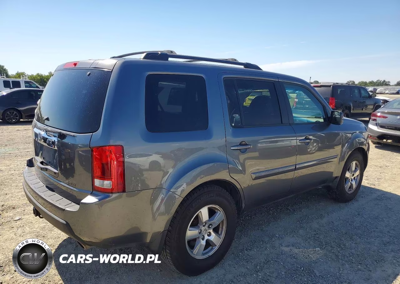2011 Honda Pilot Exln VIN:5FNYF4H72BB014948 - 3