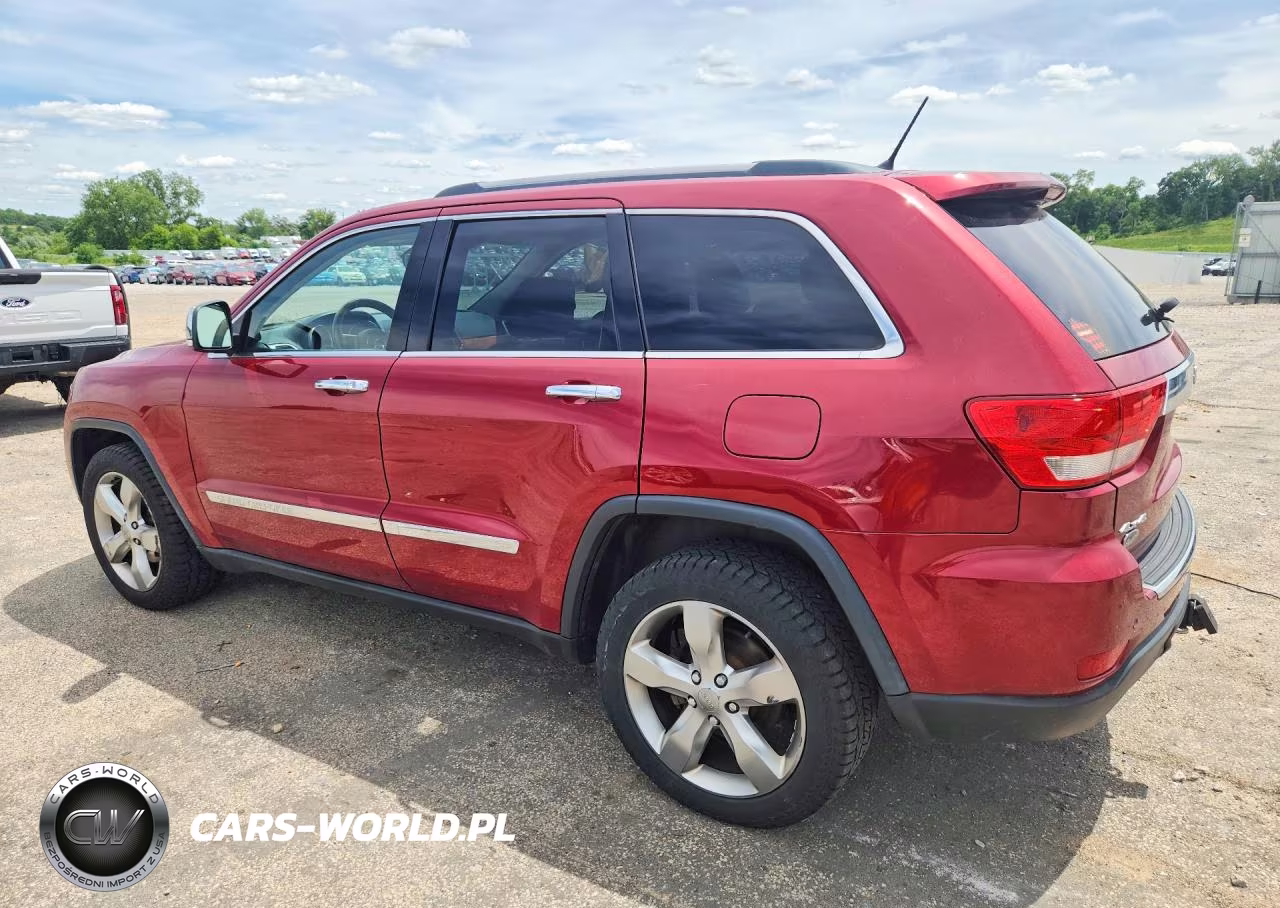 2012 Jeep Grand Cherokee Overland VIN:1C4RJFCG9CC340721 - 2