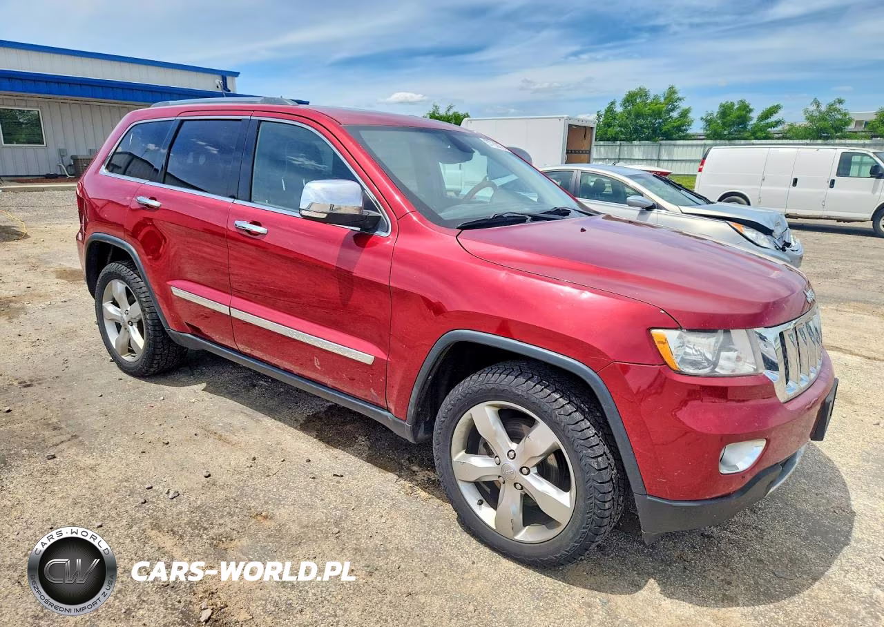 2012 Jeep Grand Cherokee Overland VIN:1C4RJFCG9CC340721 - 4