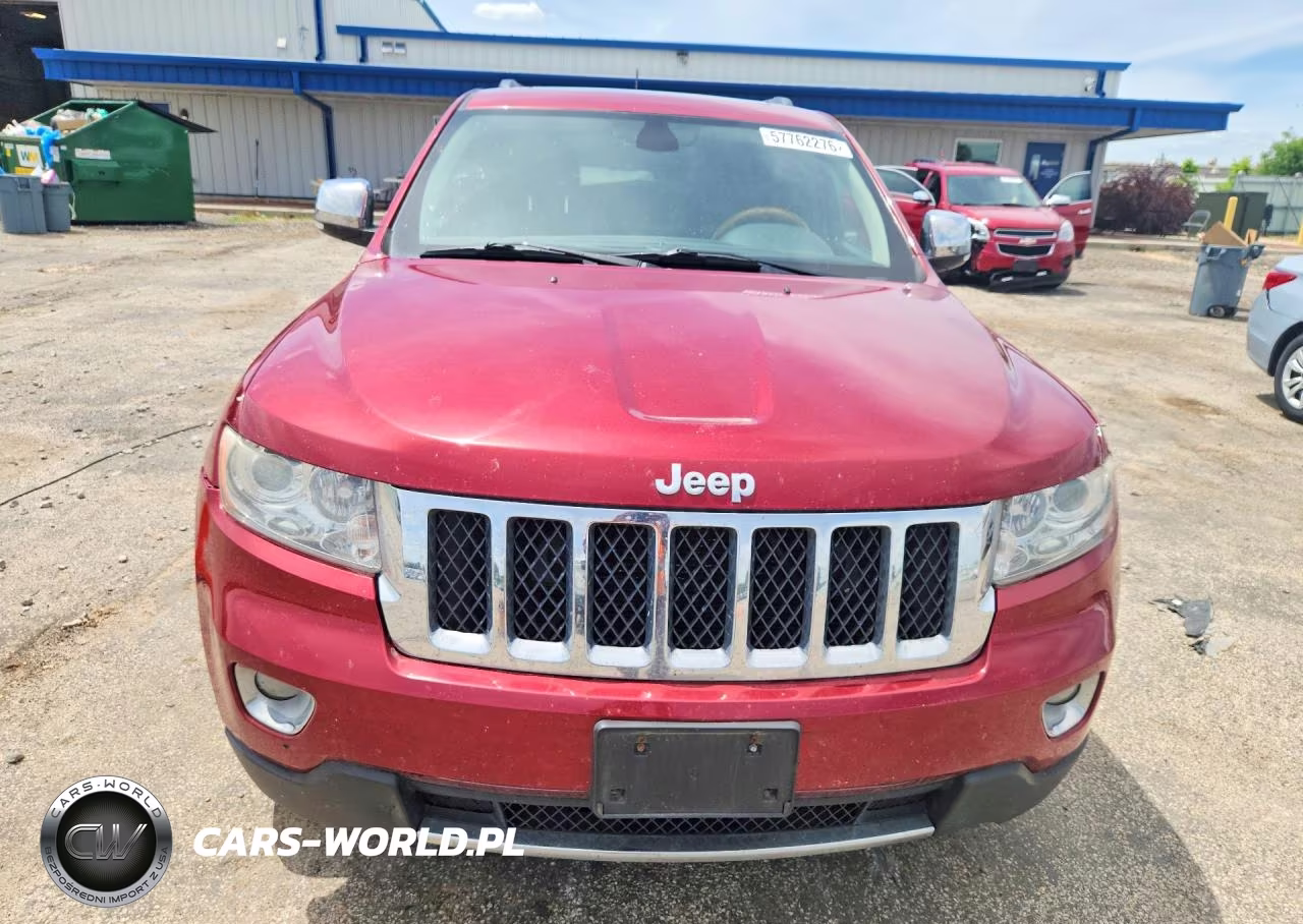 2012 Jeep Grand Cherokee Overland VIN:1C4RJFCG9CC340721 - 5